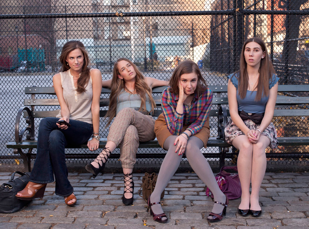 Allison Williams, Jemima Kirke, Lena Dunham, Zosia Mamet, Girls Allison Williams, Jemima Kirke, Lena Dunham, Zosia Mamet, Girls
